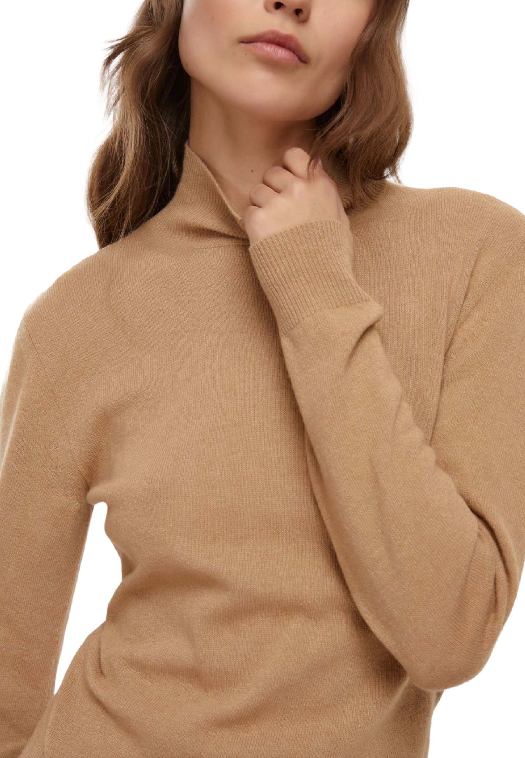 Maglia a collo alto Beige Emme Marella