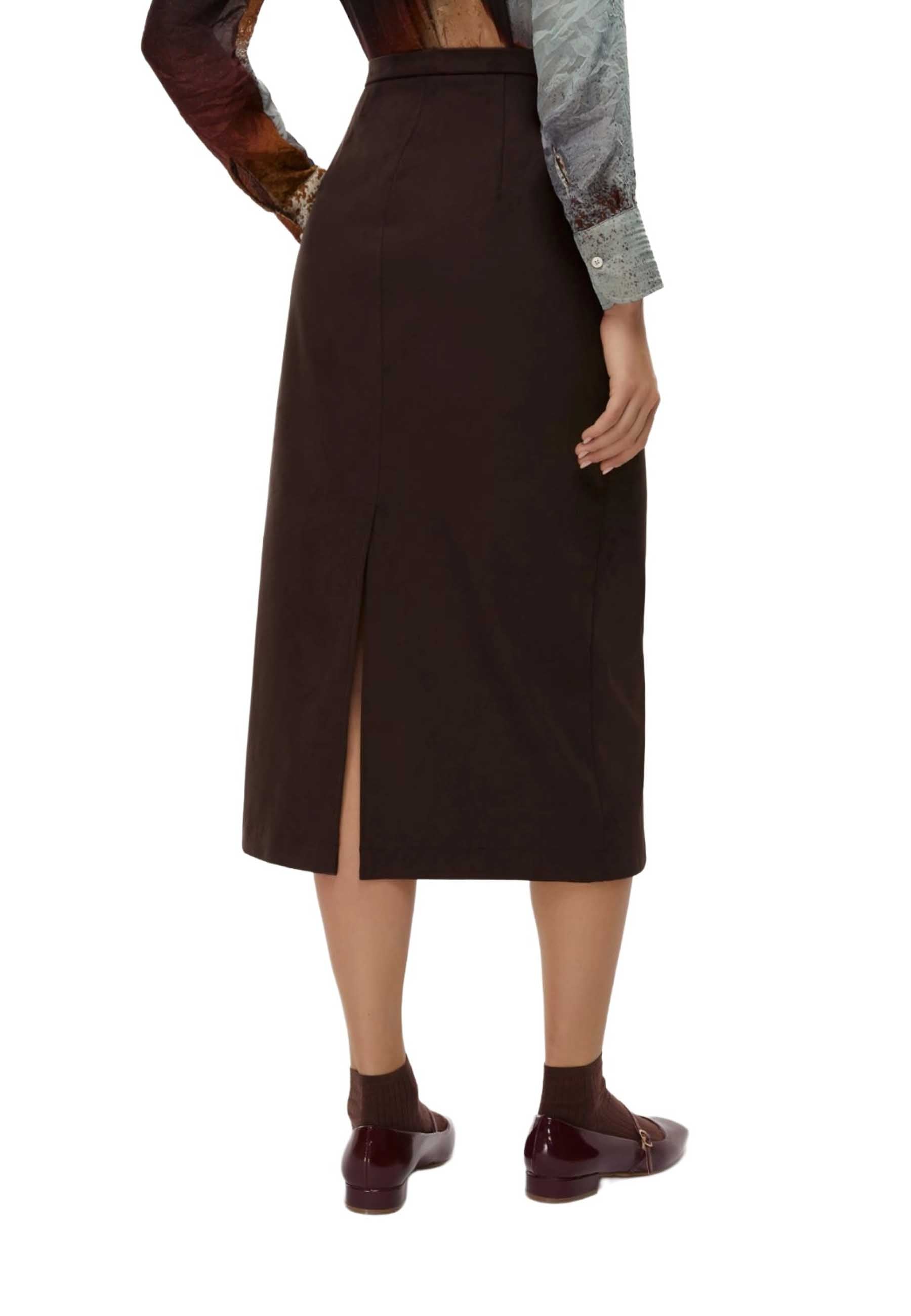 Gonne Marrone Scuro Emme Marella