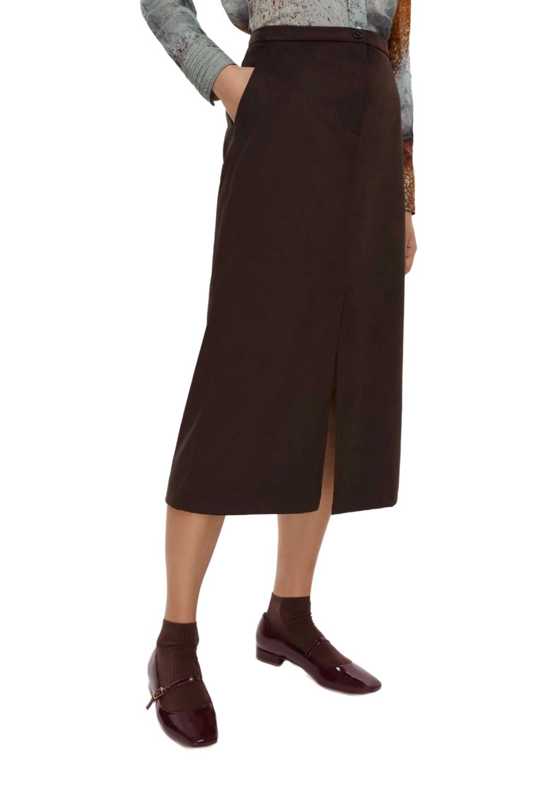 Gonne Marrone Scuro Emme Marella