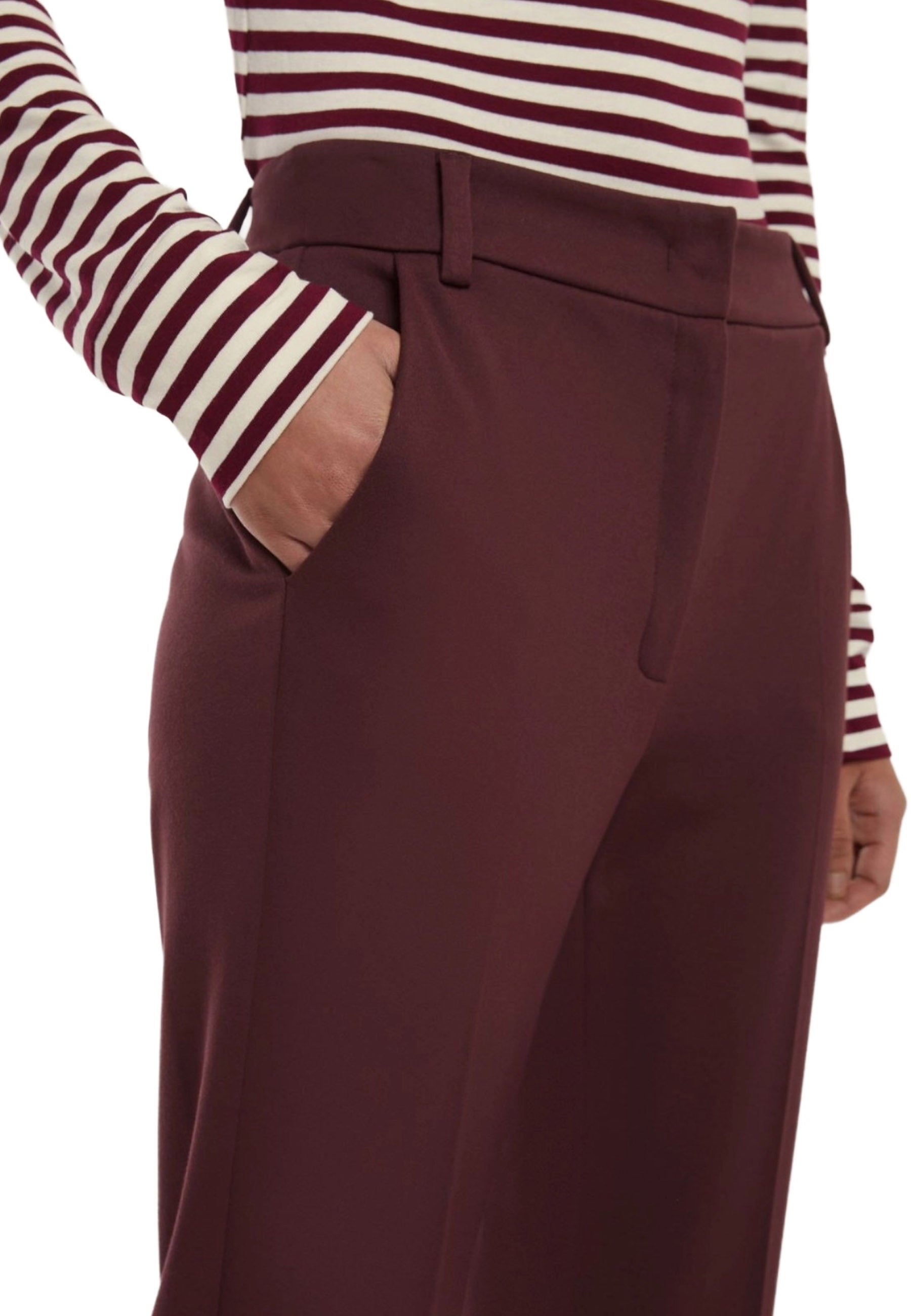 Pantaloni Bordeaux Emme Marella