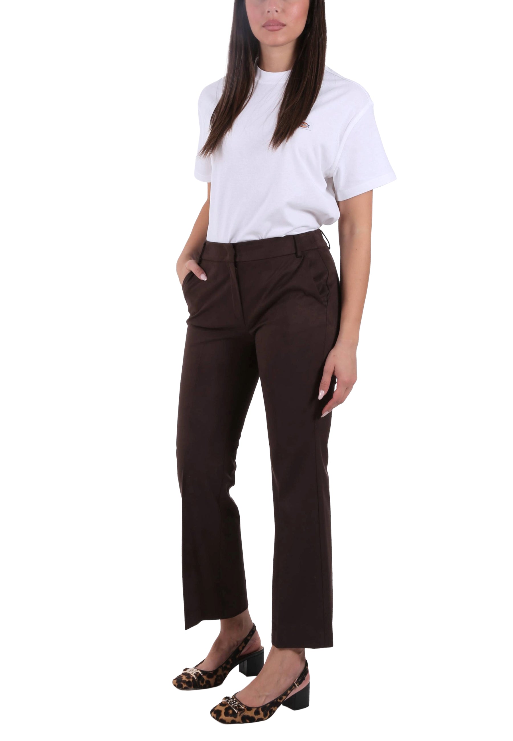 Pantaloni Marrone Emme Marella