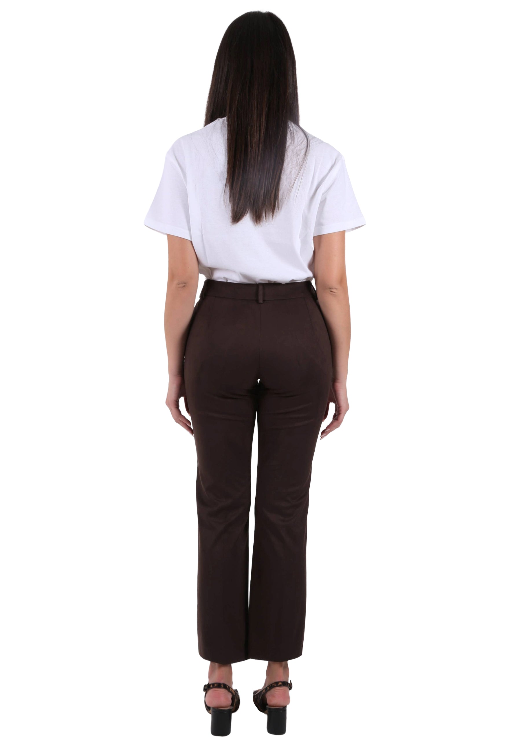 Pantaloni Marrone Emme Marella