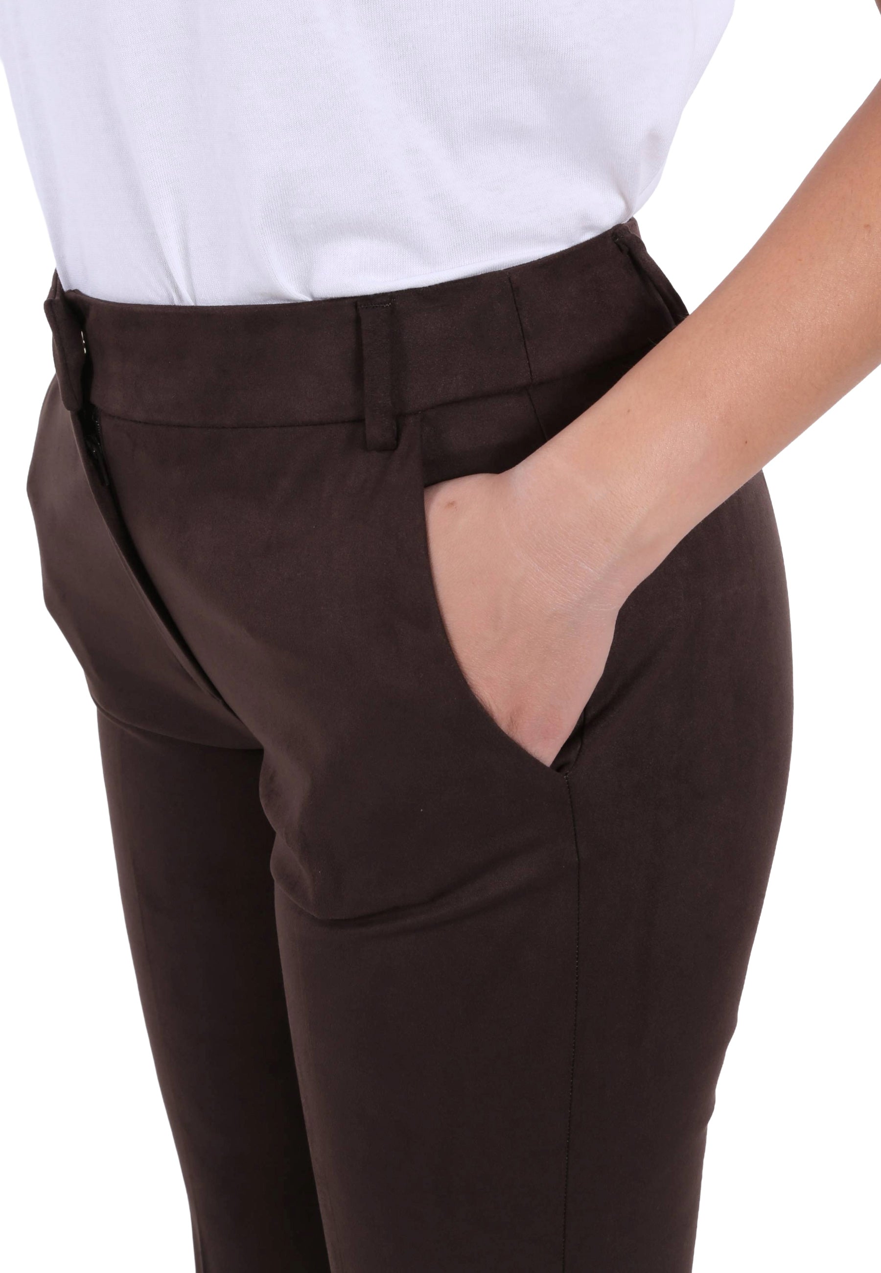 Pantaloni Marrone Emme Marella