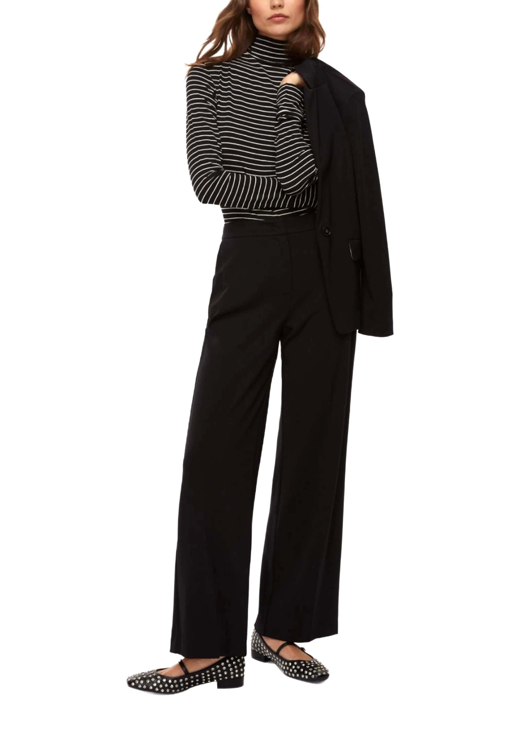 Maglia a collo alto Bianco Emme Marella