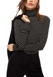 Maglia a collo alto Bianco Emme Marella