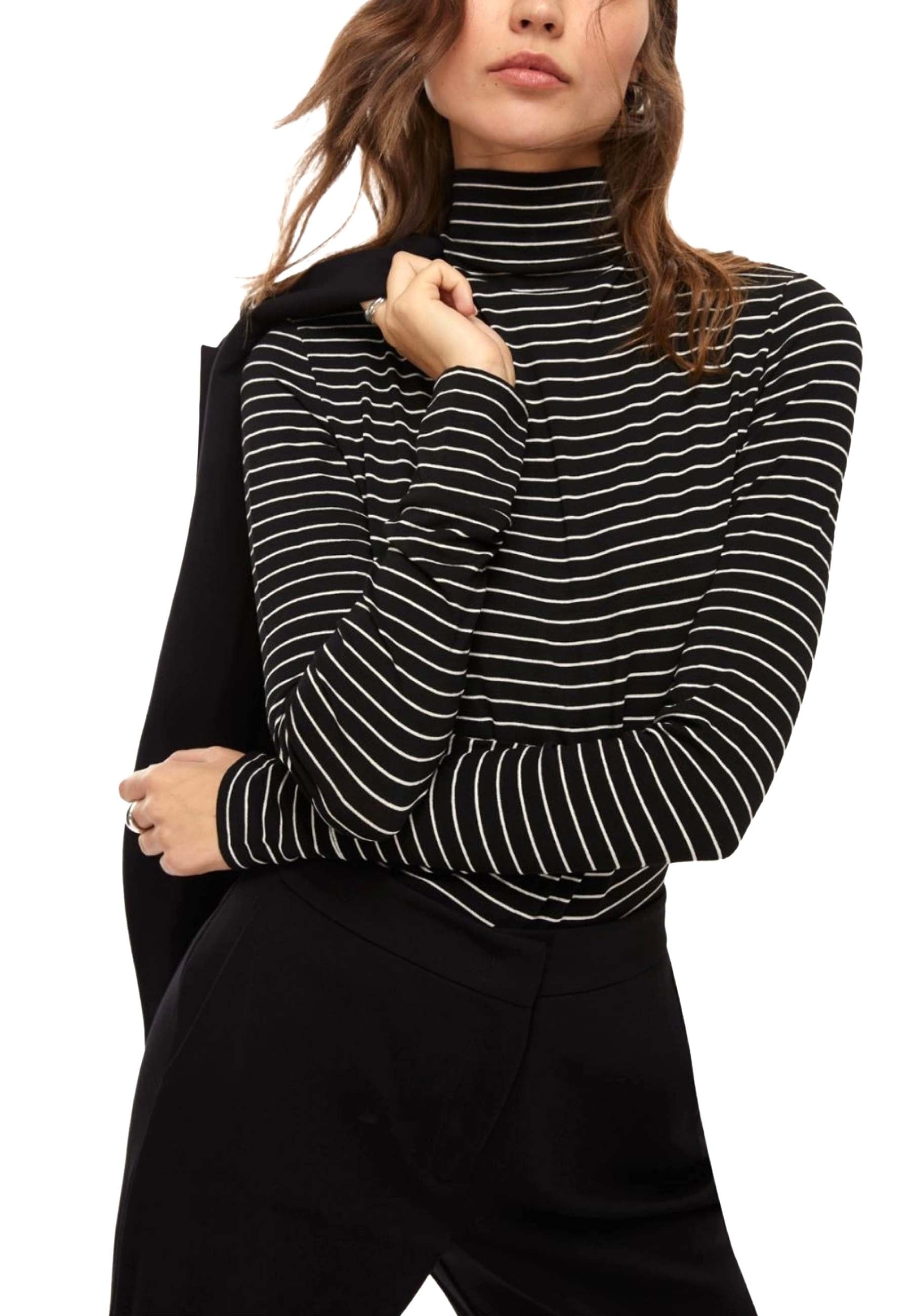 Maglia a collo alto Bianco Emme Marella