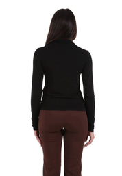 Maglia a collo alto Nero Emme Marella