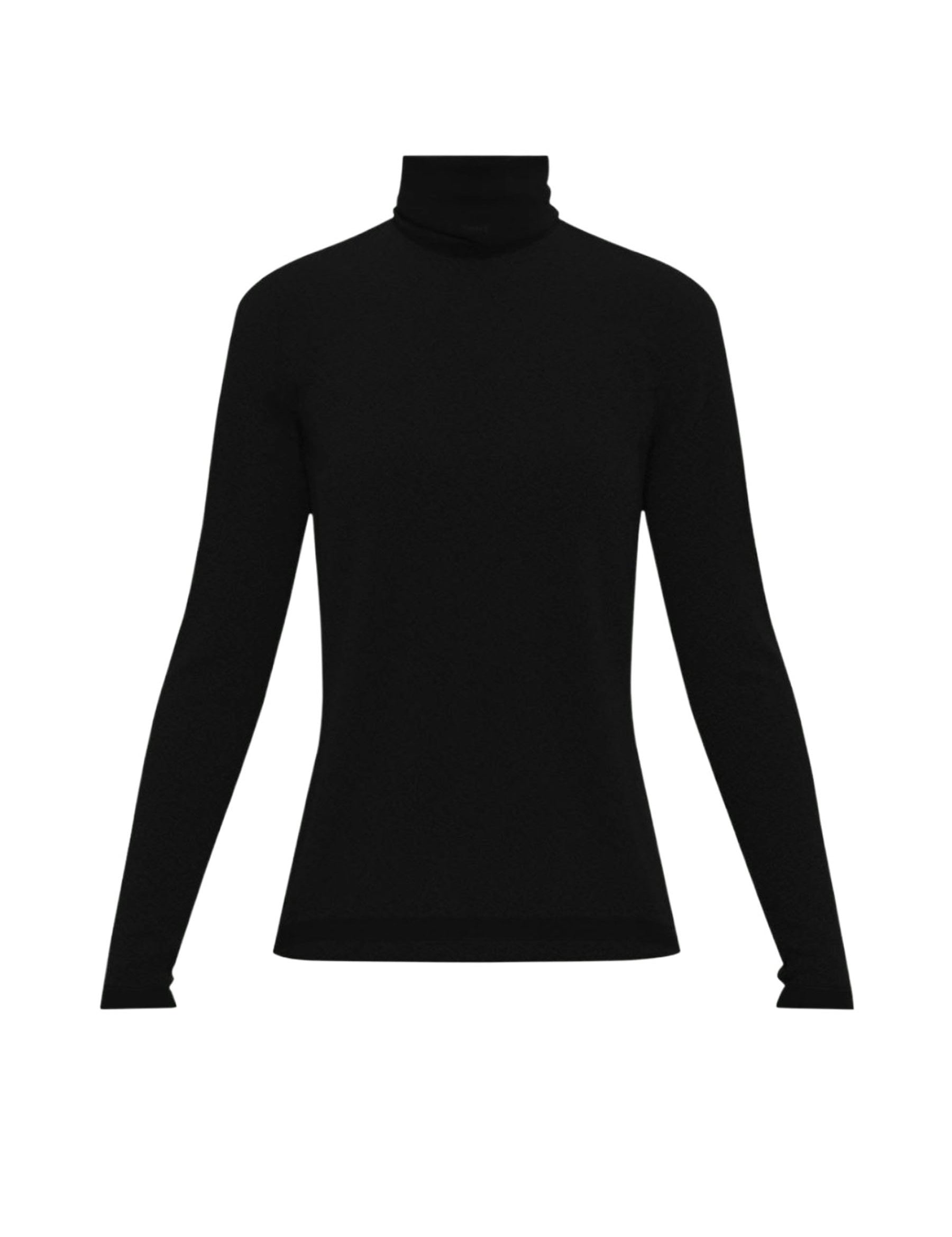 Maglia a collo alto Nero Emme Marella