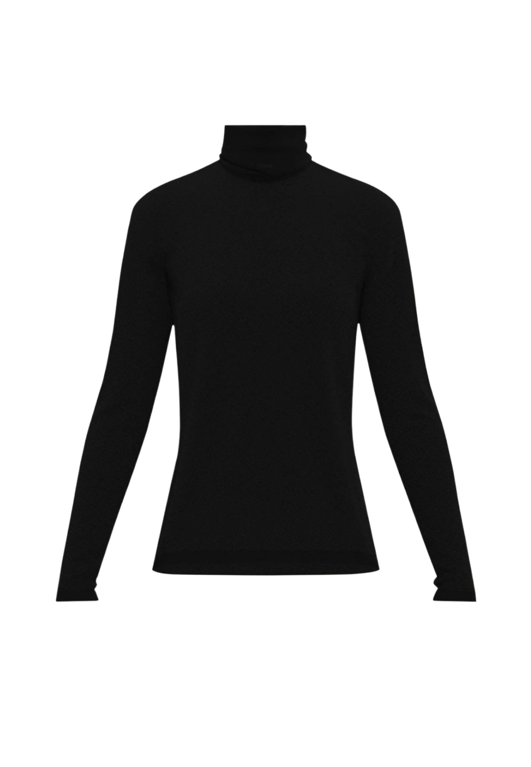 Maglia a collo alto Nero Emme Marella