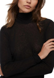 Maglia a collo alto Nero Emme Marella