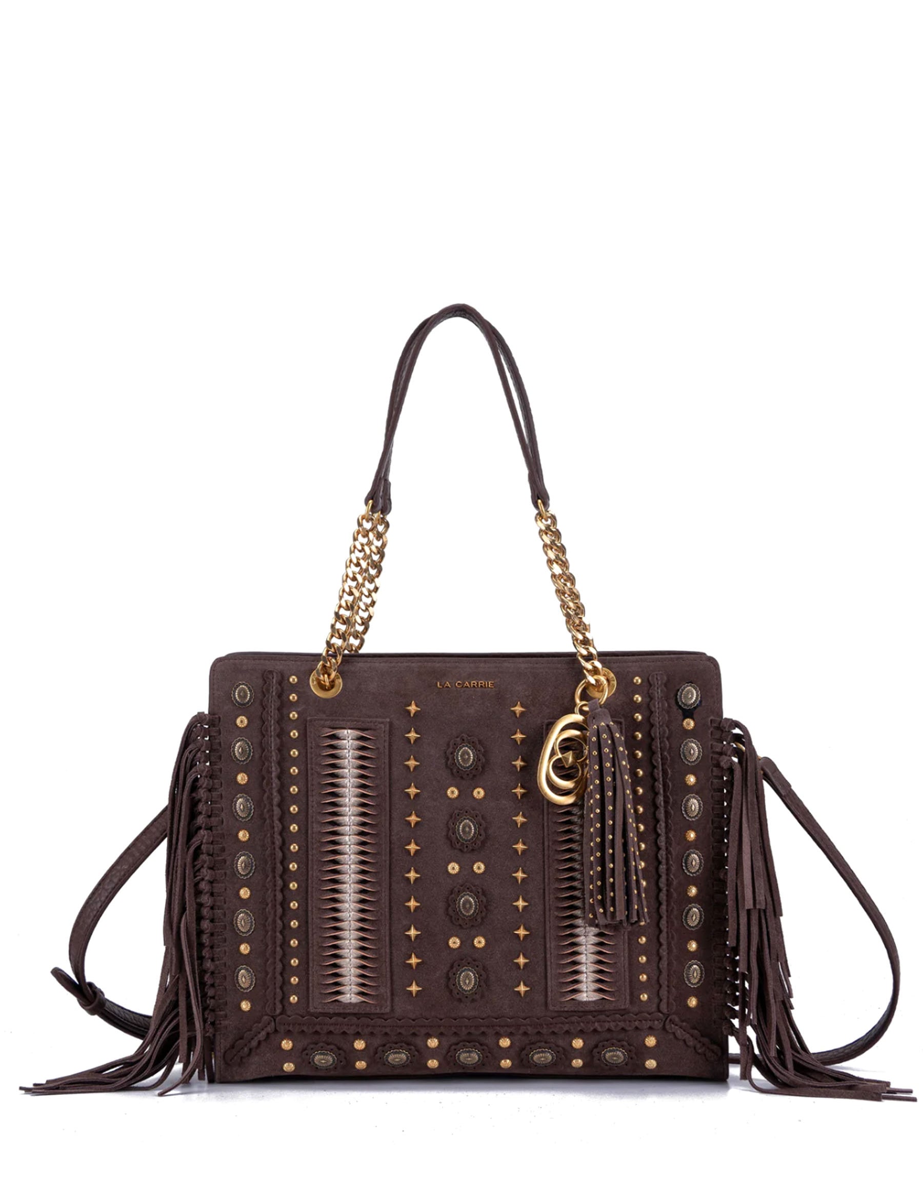 Borse a spalla Marrone La Carrie