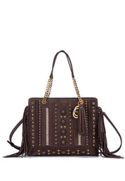 Borse a spalla Marrone La Carrie