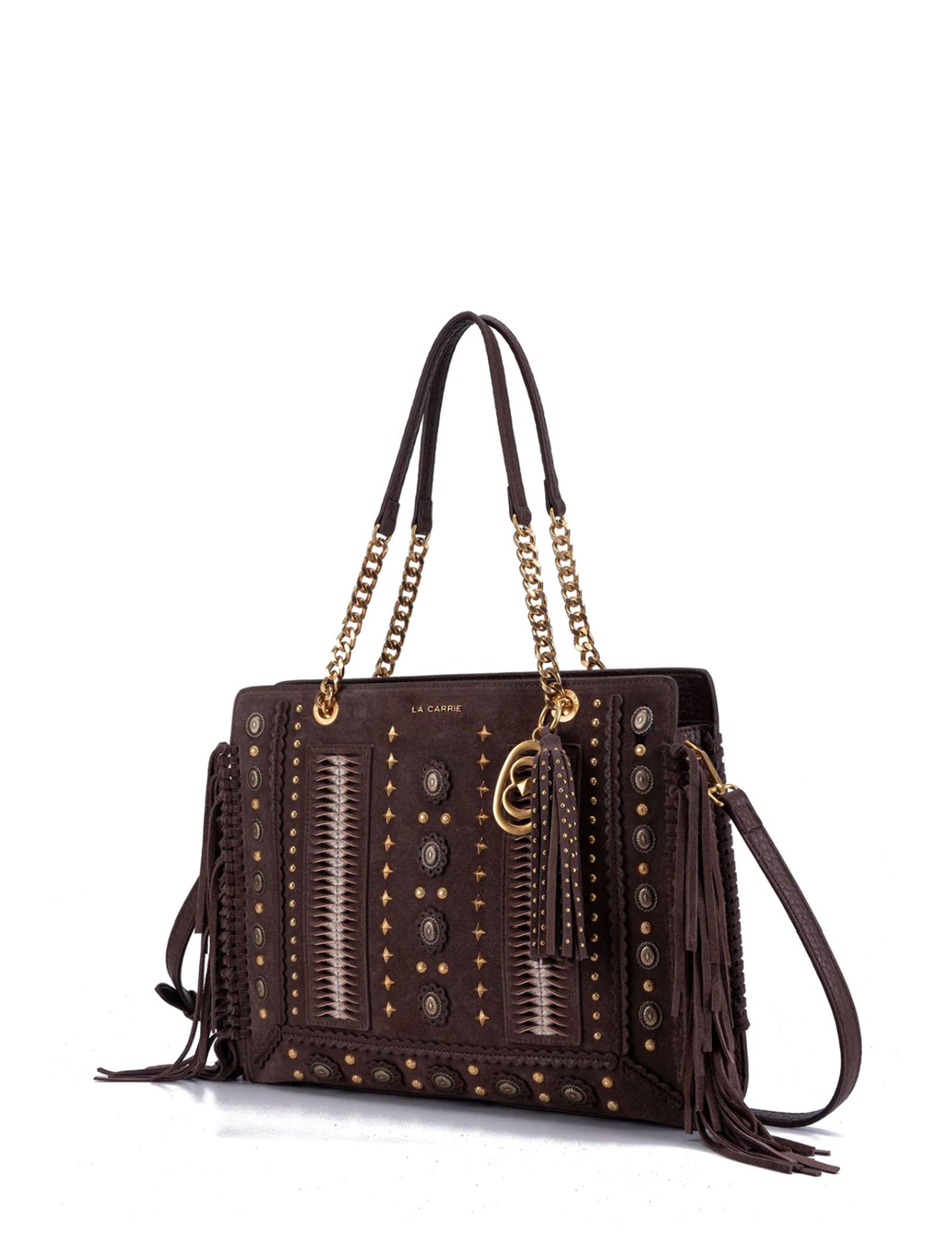 Borse a spalla Marrone La Carrie