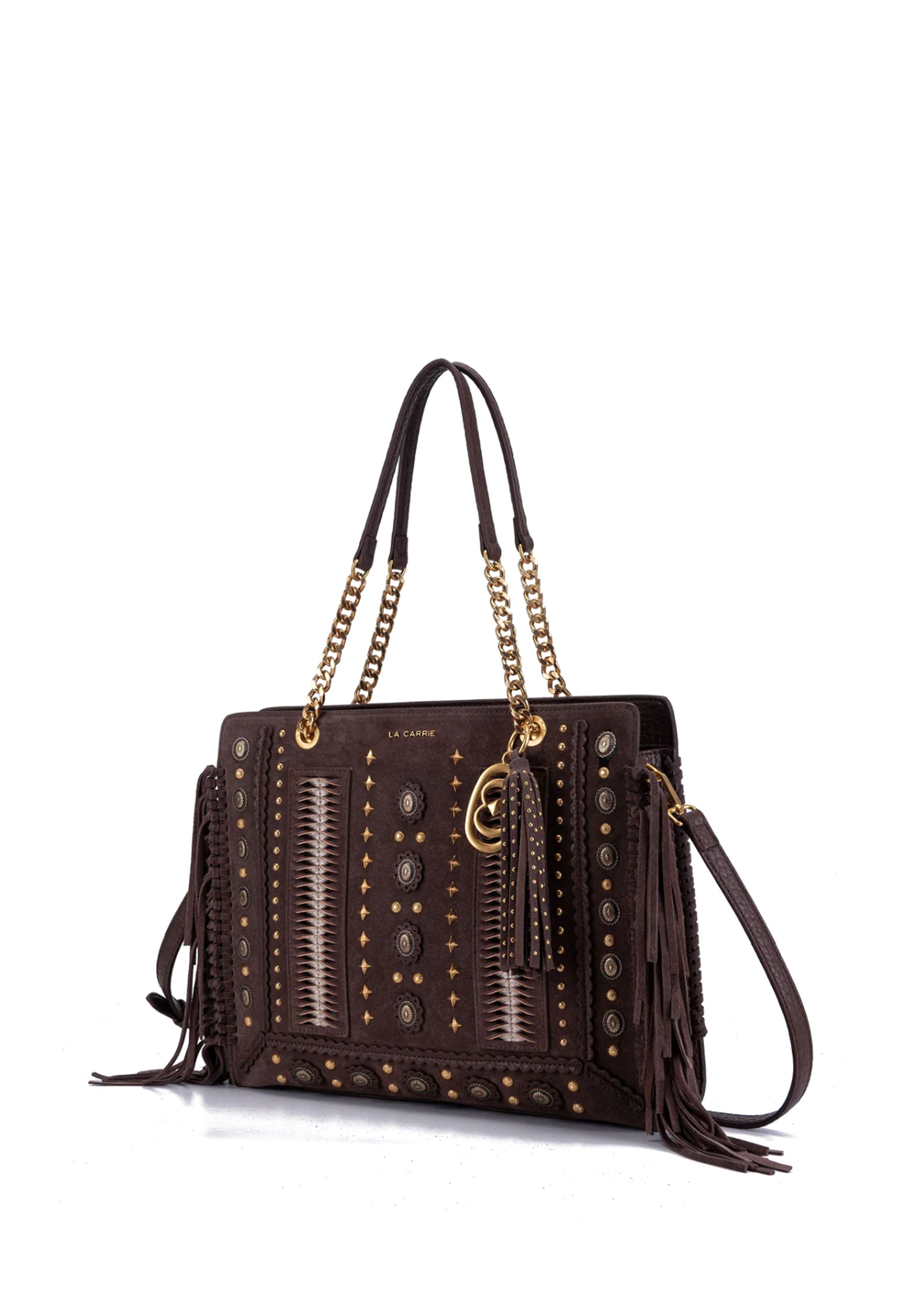 Borse a spalla Marrone La Carrie