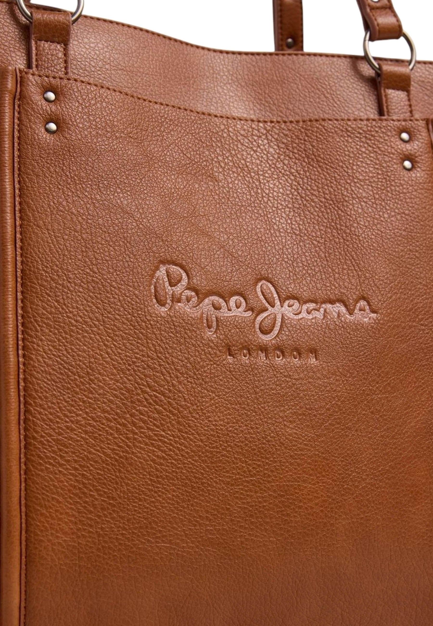 Shopper Marrone Pepe Jeans