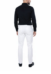 Pantaloni Bianco Borgoni Milano