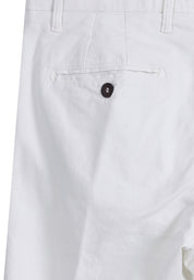 Pantaloni Bianco Borgoni Milano