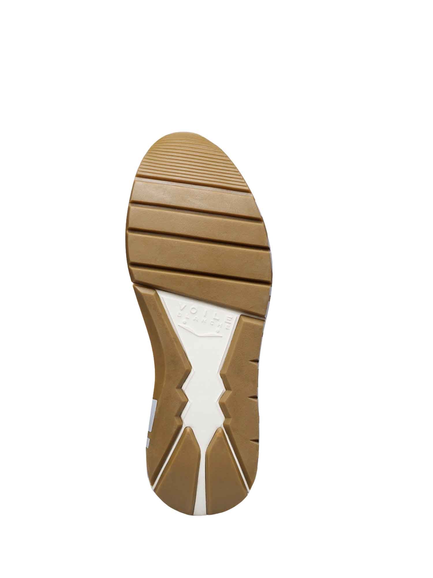 Sneakers Marrone Voile Blanche