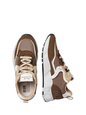 Sneakers Marrone Voile Blanche