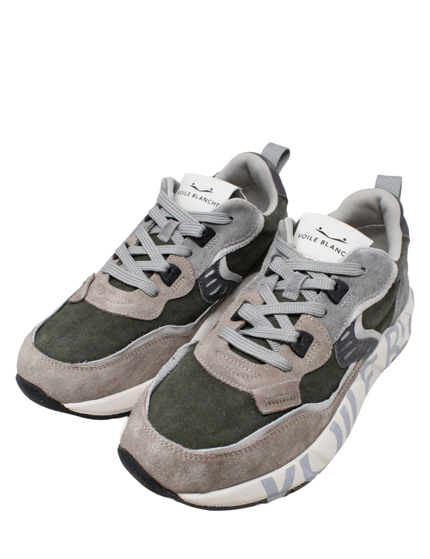 Sneakers Grigio Voile Blanche