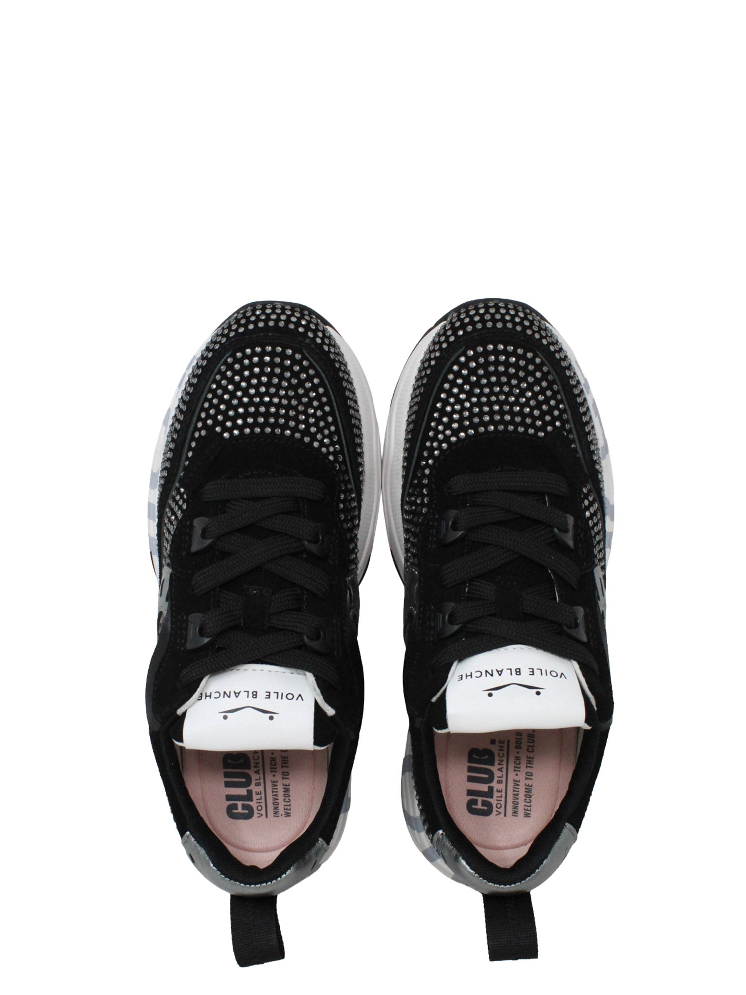 Sneakers Nero Voile Blanche