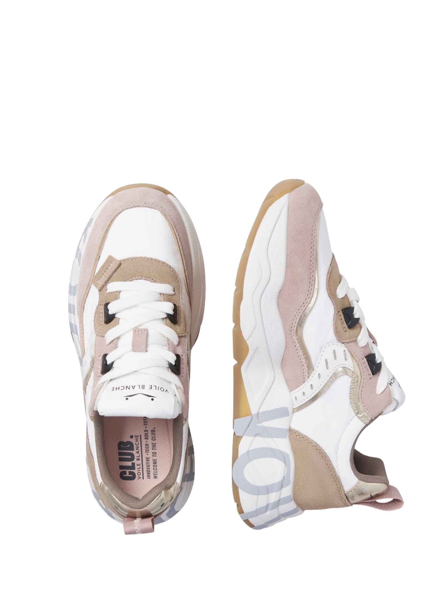Sneakers Rosa Voile Blanche