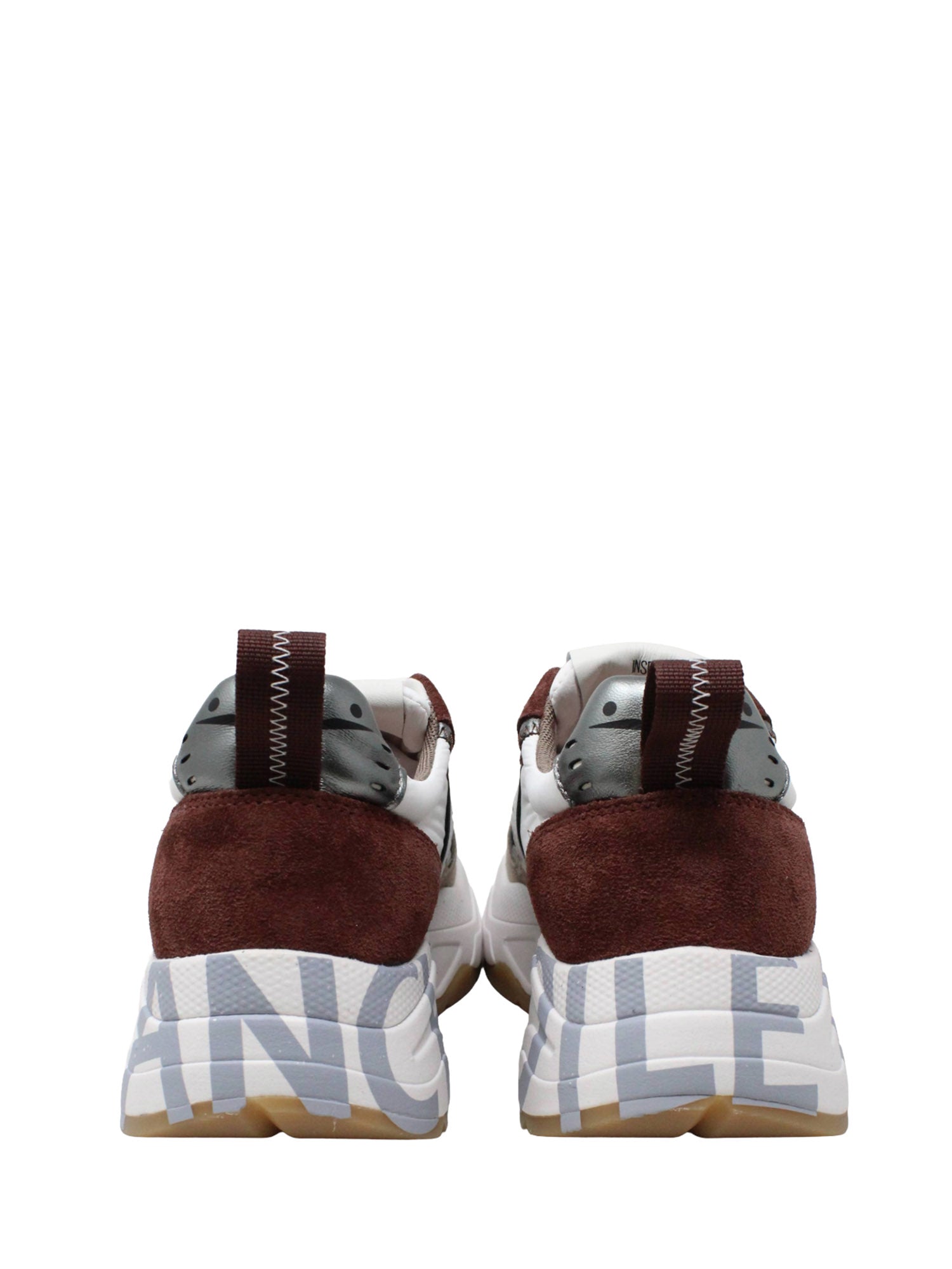 Sneakers Bordeaux Voile Blanche