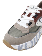 Sneakers Bordeaux Voile Blanche