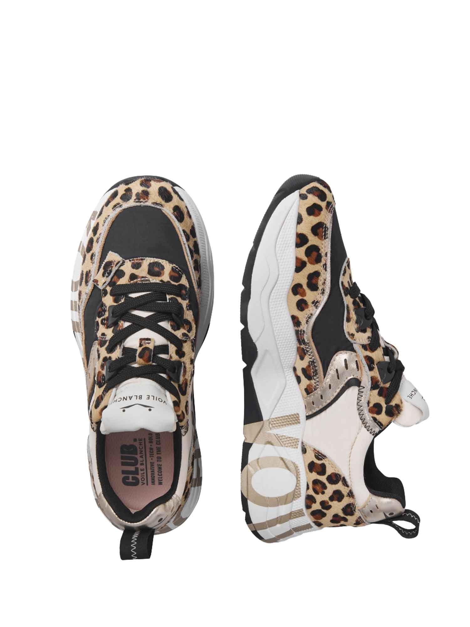 Sneakers Beige Voile Blanche