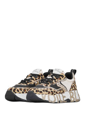 Sneakers Beige Voile Blanche