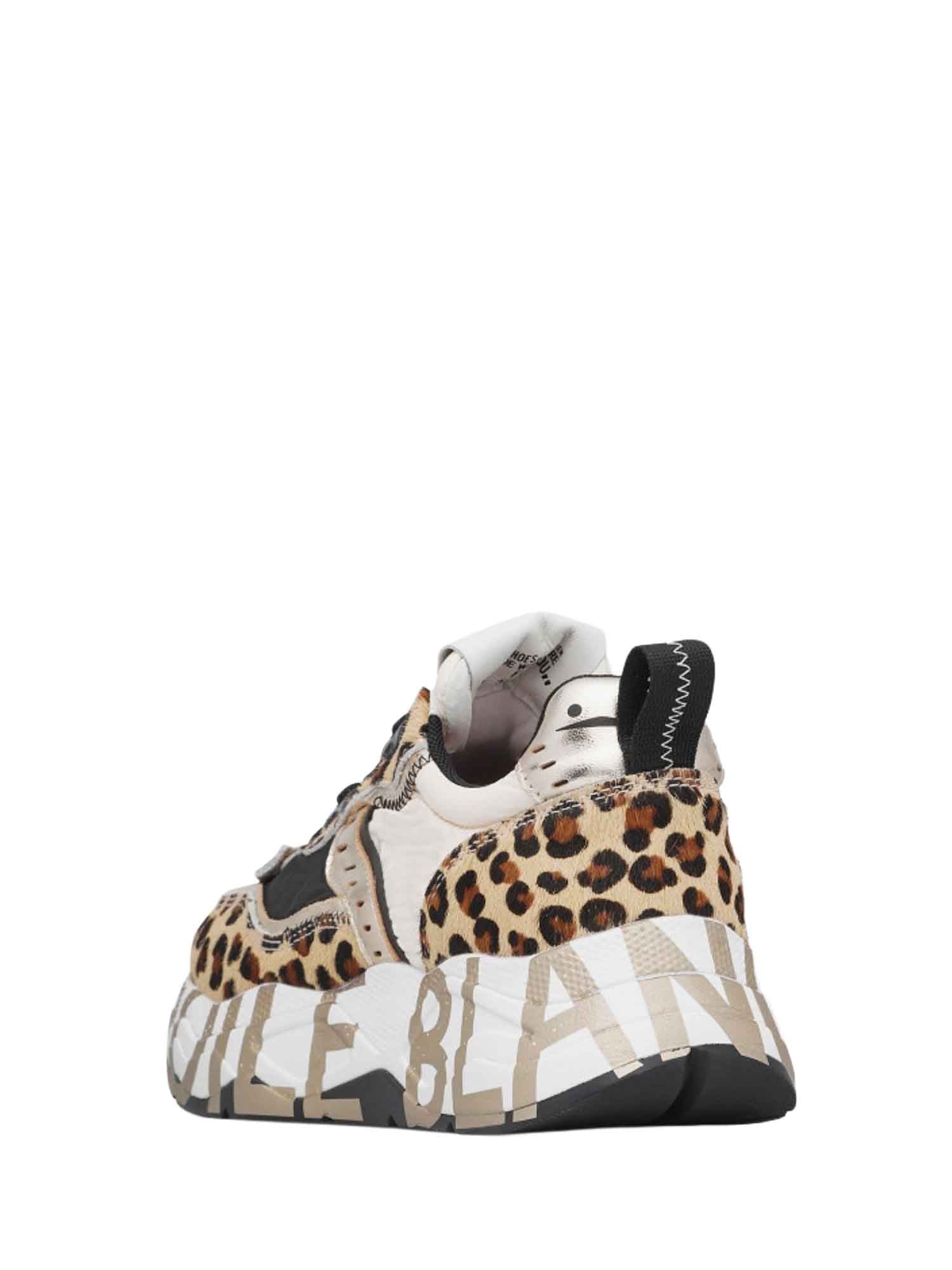 Sneakers Beige Voile Blanche