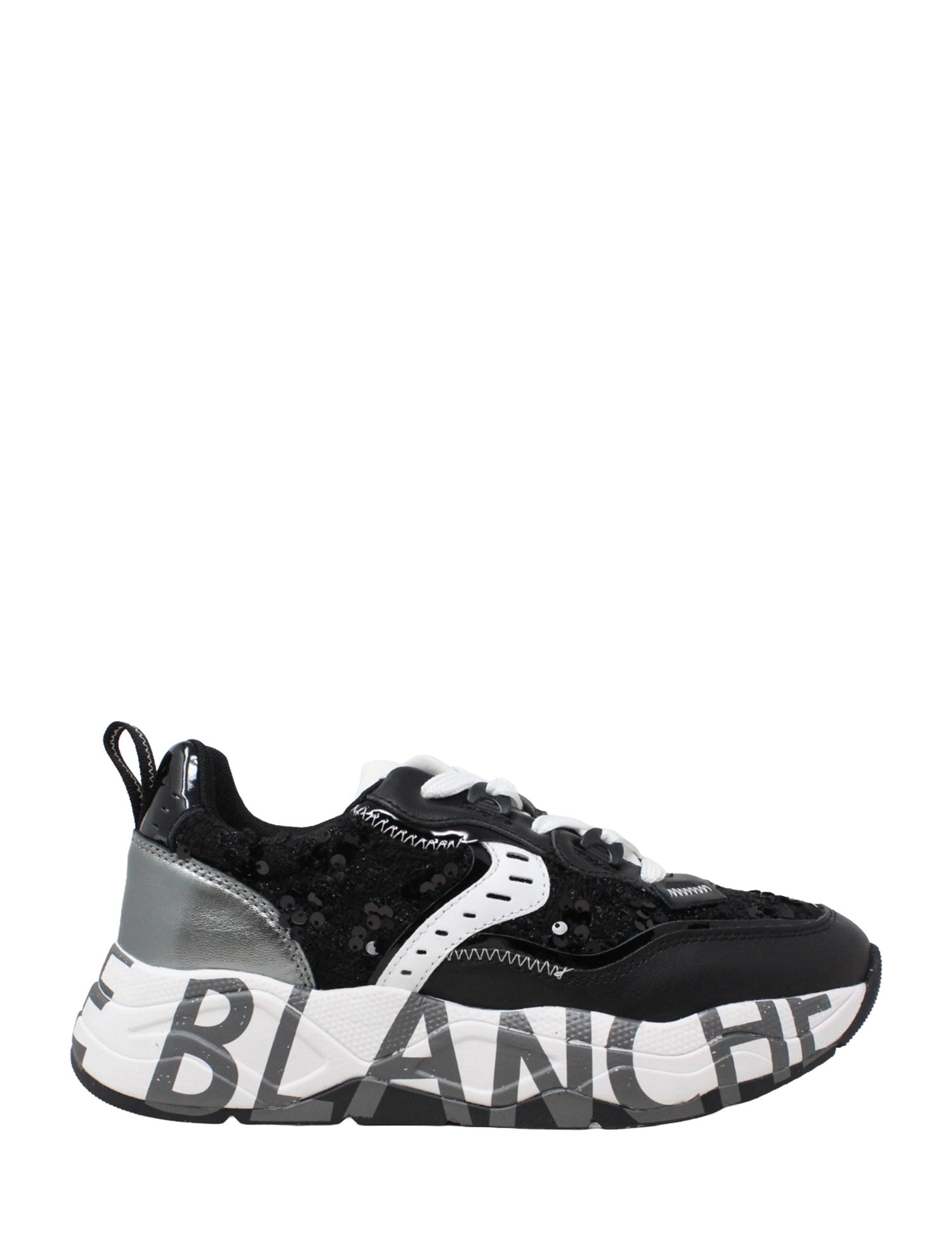 Sneakers Nero Voile Blanche