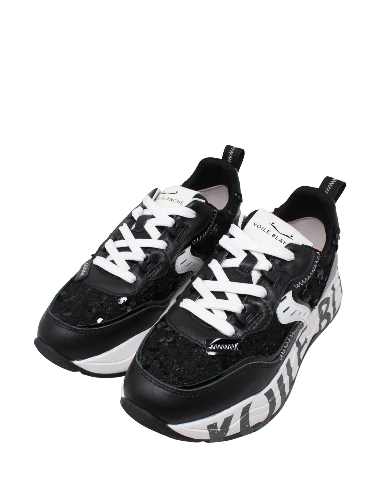 Sneakers Nero Voile Blanche