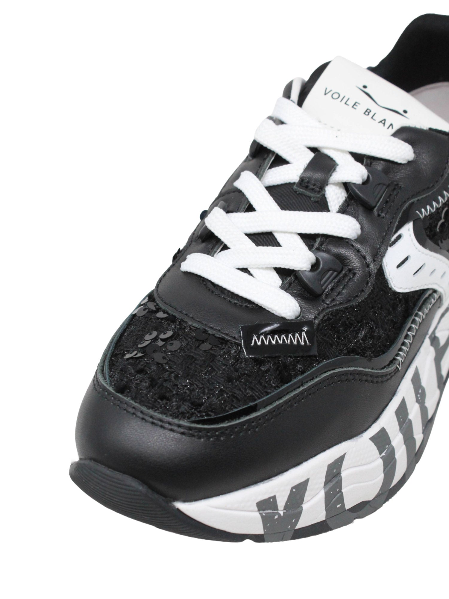 Sneakers Nero Voile Blanche