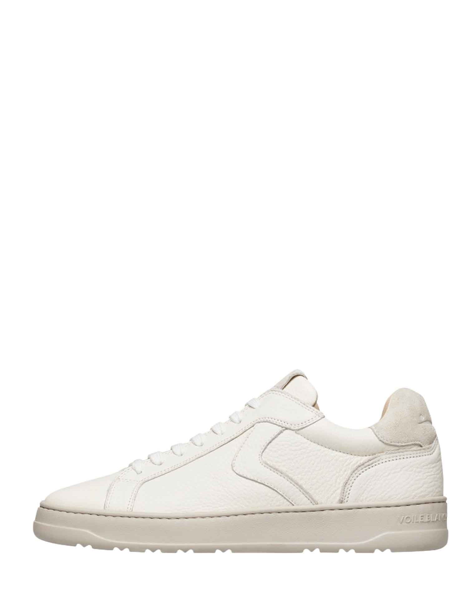 Sneakers Beige Voile Blanche