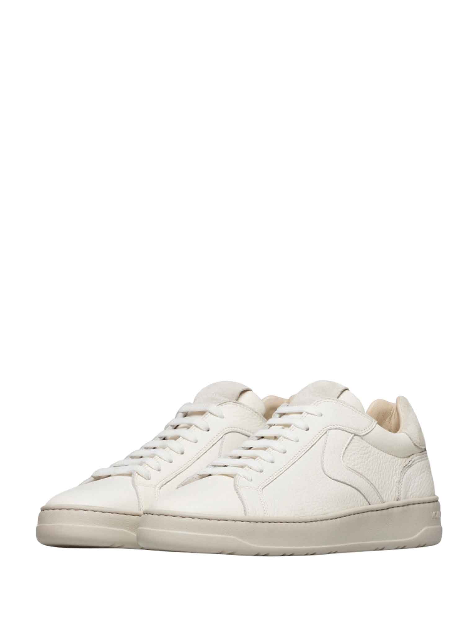Sneakers Beige Voile Blanche