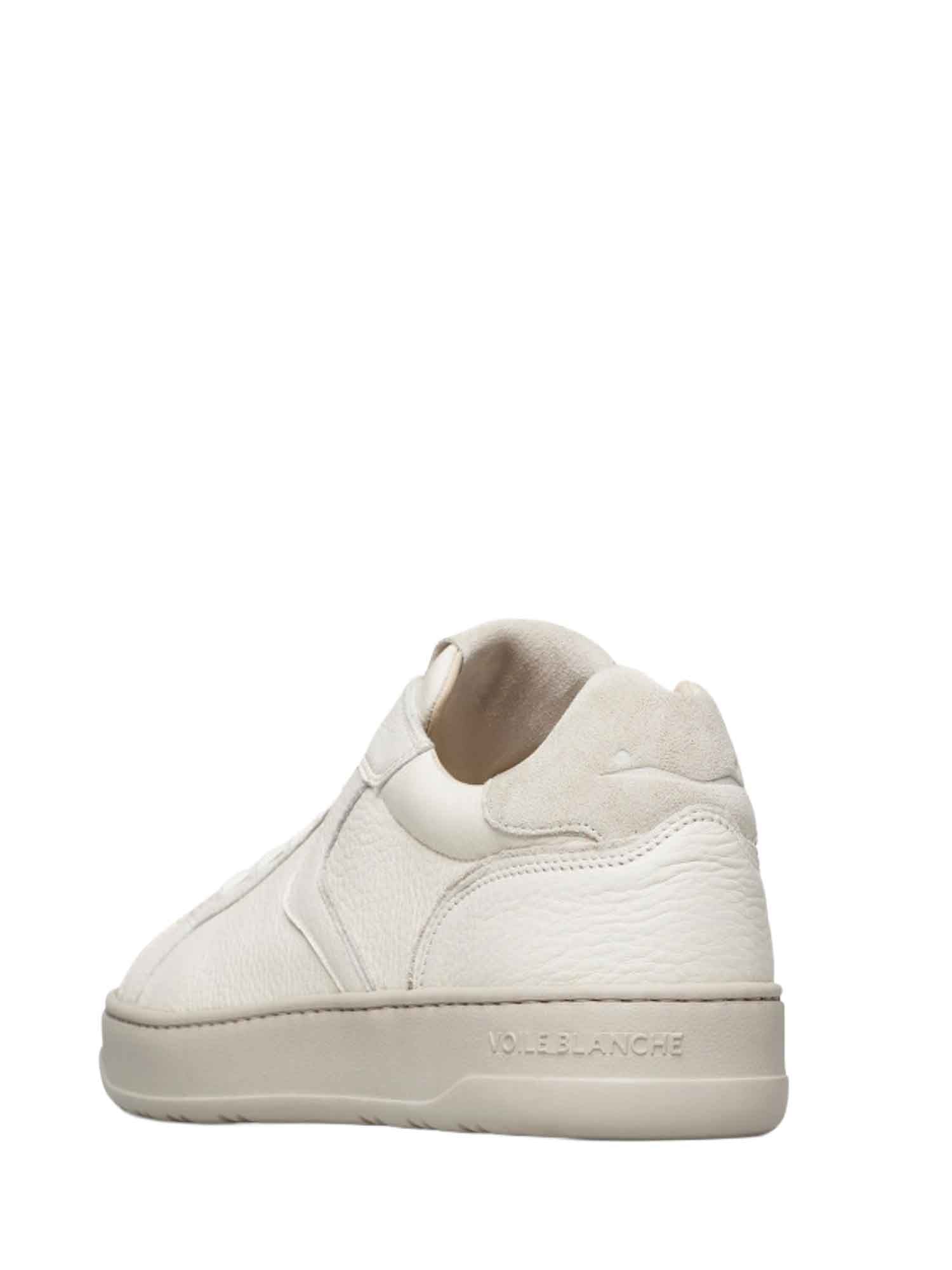 Sneakers Beige Voile Blanche