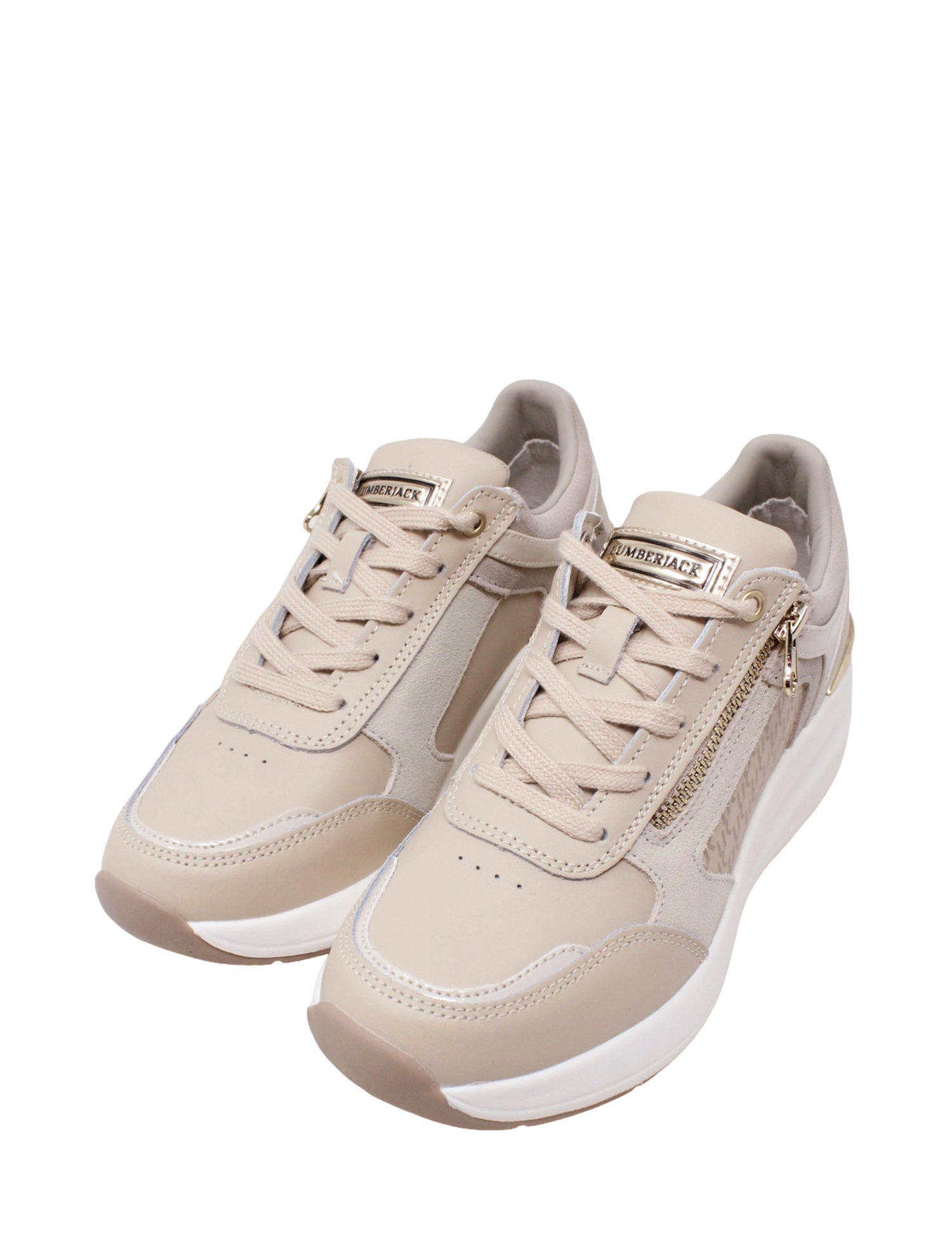 Sneakers Beige Lumberjack