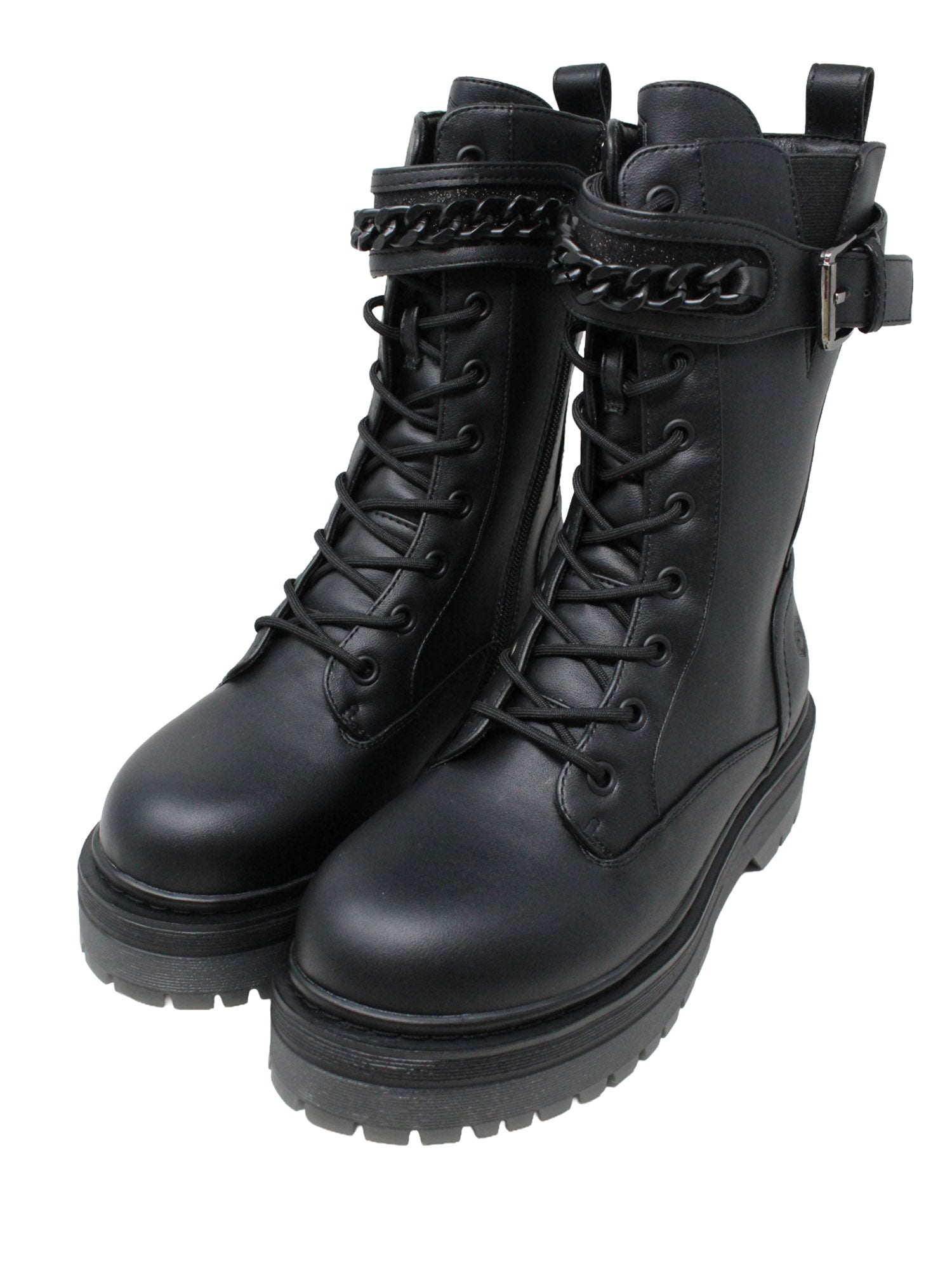 Anfibi Nero Lumberjack