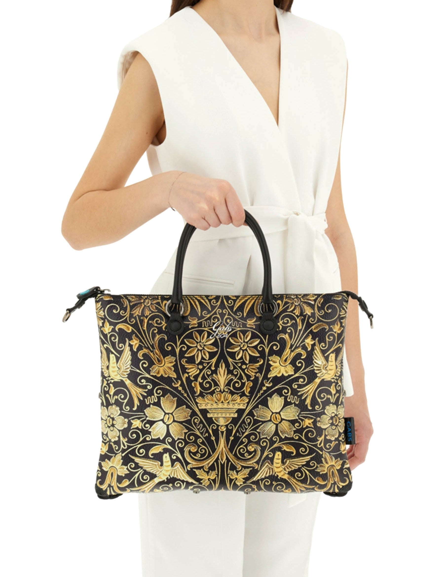 Borse a mano Nero Oro Gabs