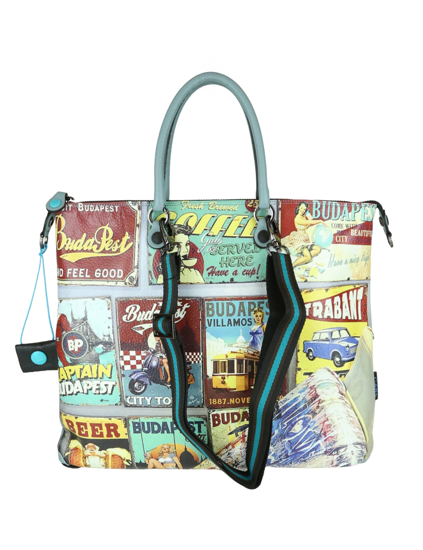 Borse a mano Blu Chiaro Gabs