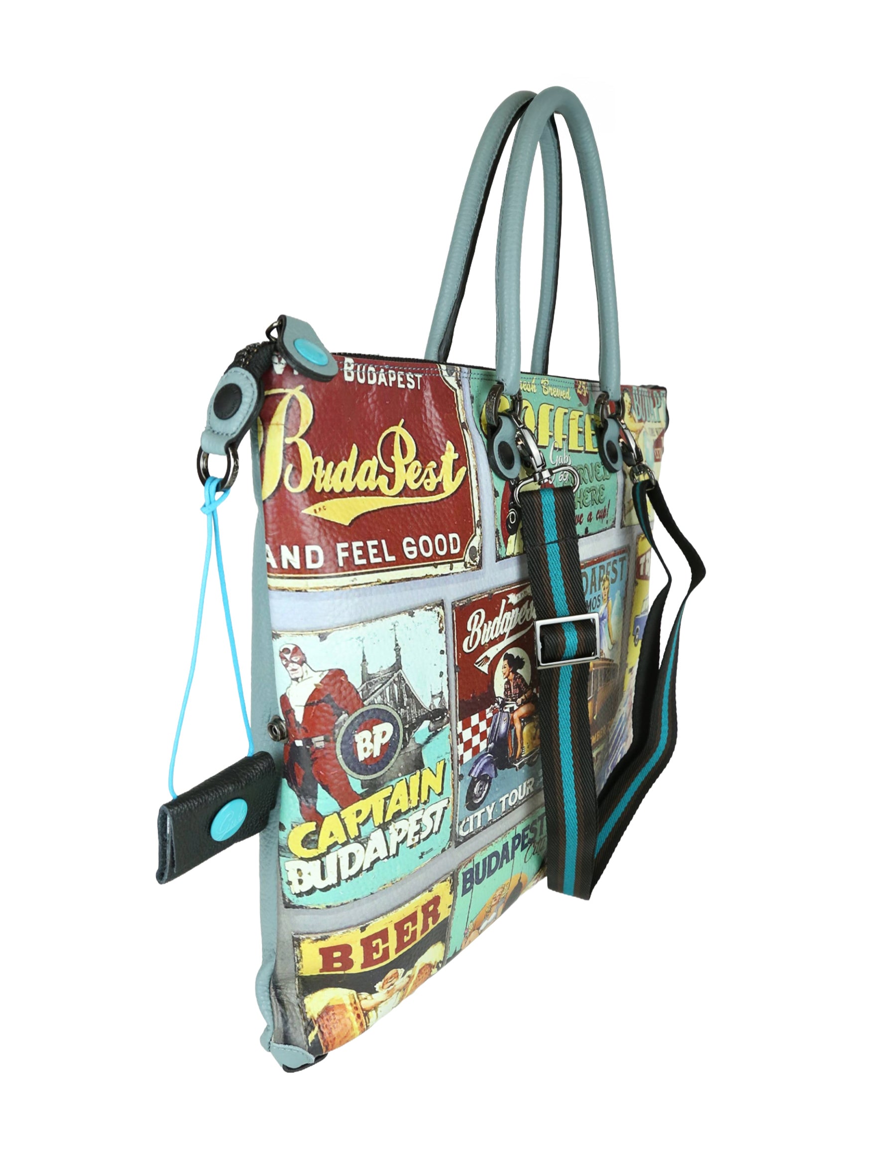 Borse a mano Blu Chiaro Gabs