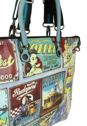 Borse a mano Blu Chiaro Gabs