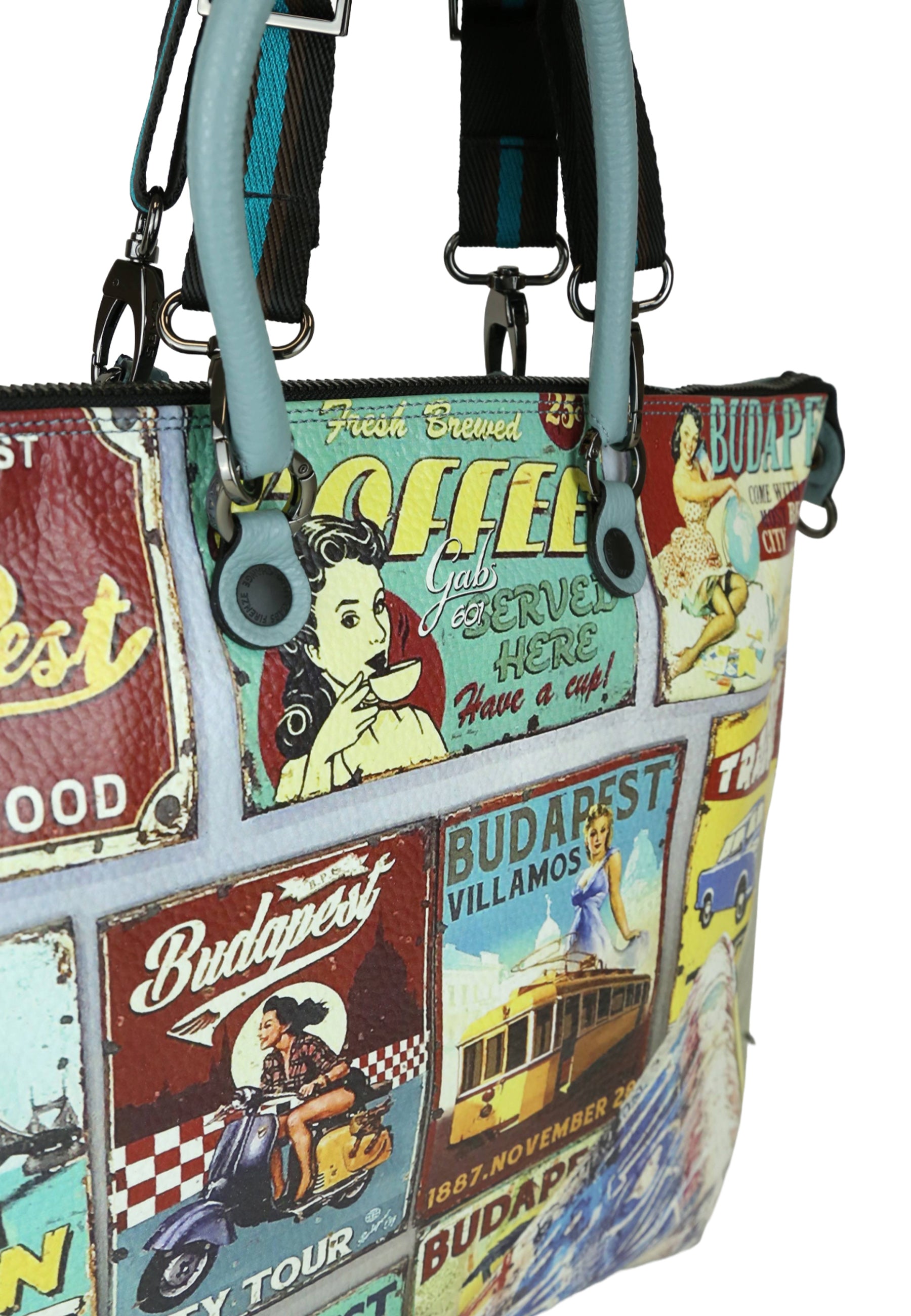 Borse a mano Blu Chiaro Gabs