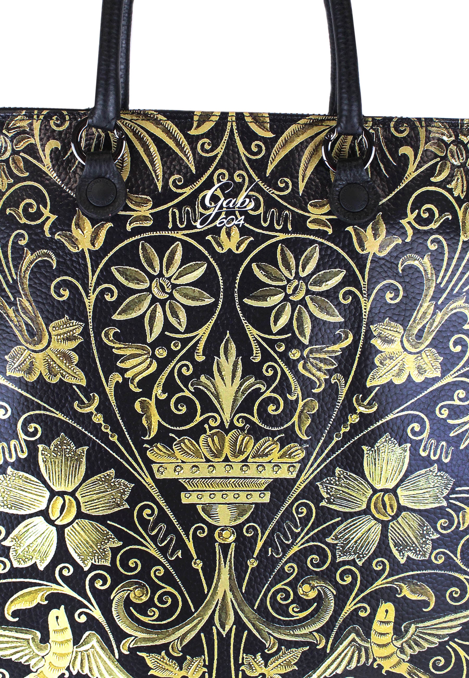 Borse a mano Nero Giallo Gabs