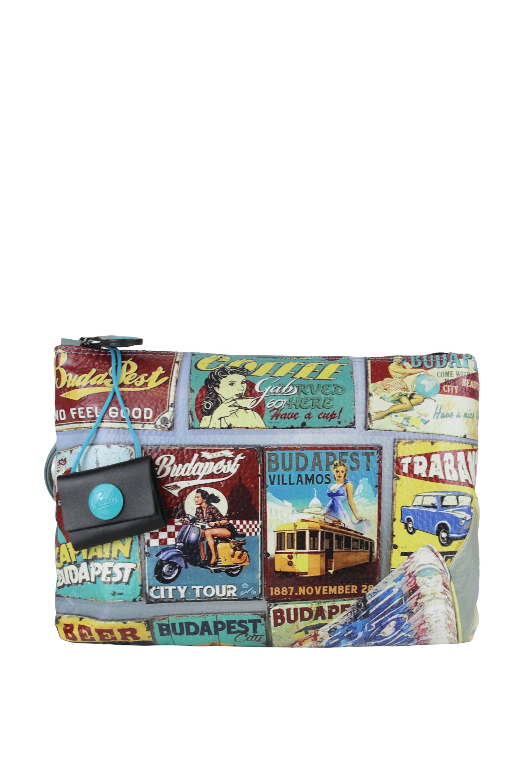 Tracolla Celeste Scuro Gabs