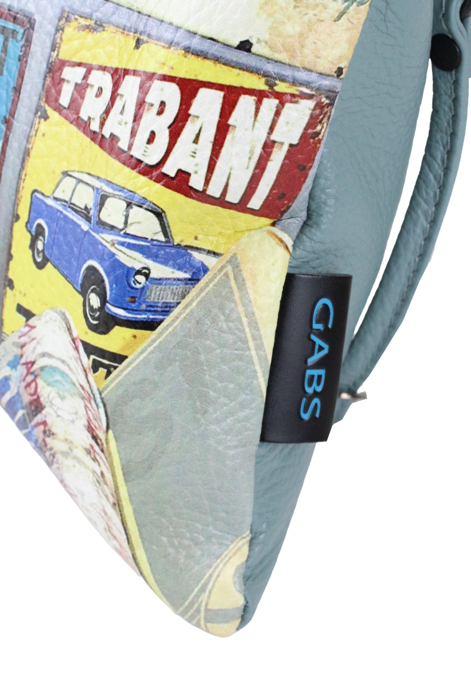 Tracolla Celeste Scuro Gabs