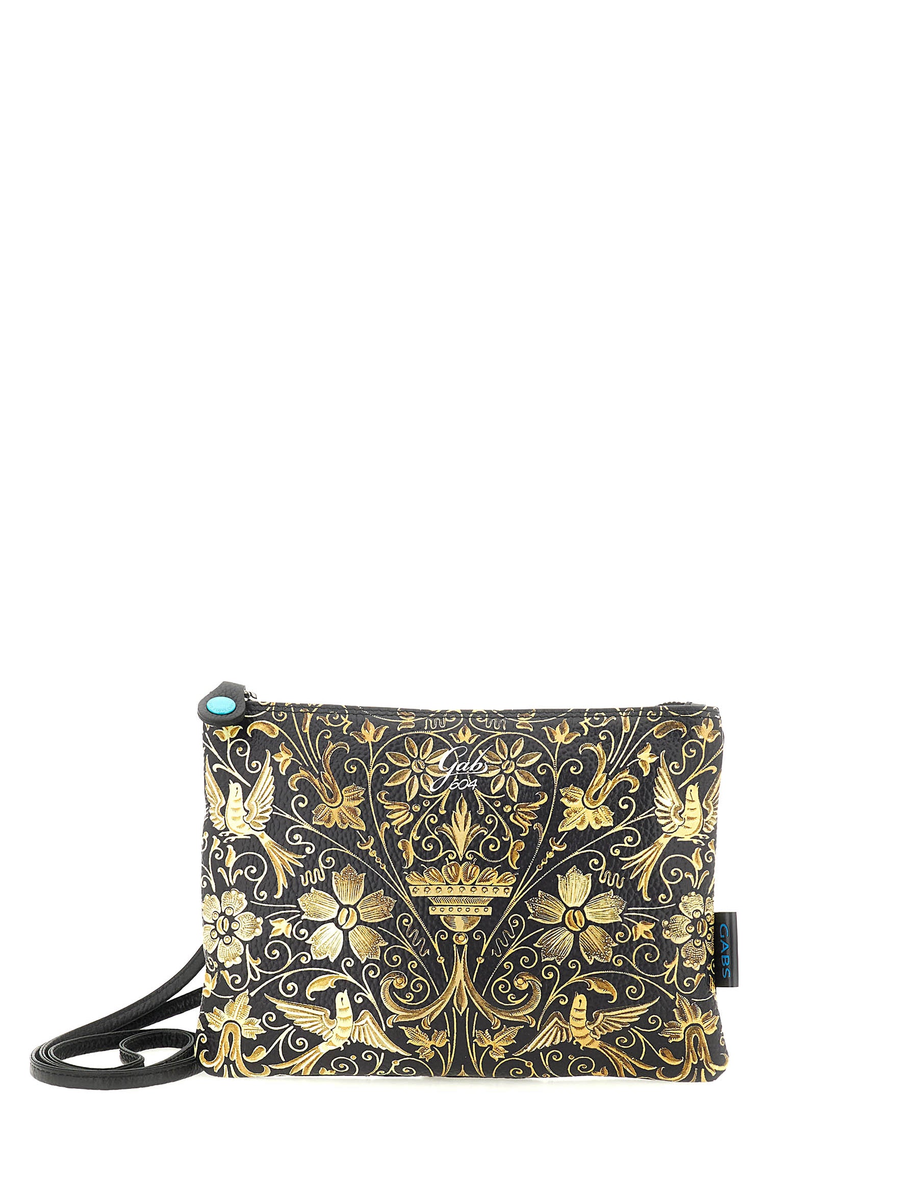 Tracolla Nero Oro Gabs