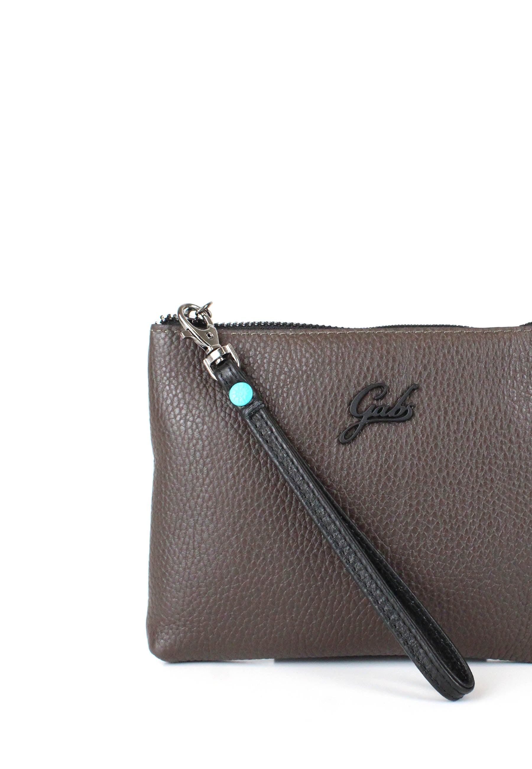 Pochette Marrone Scuro Gabs