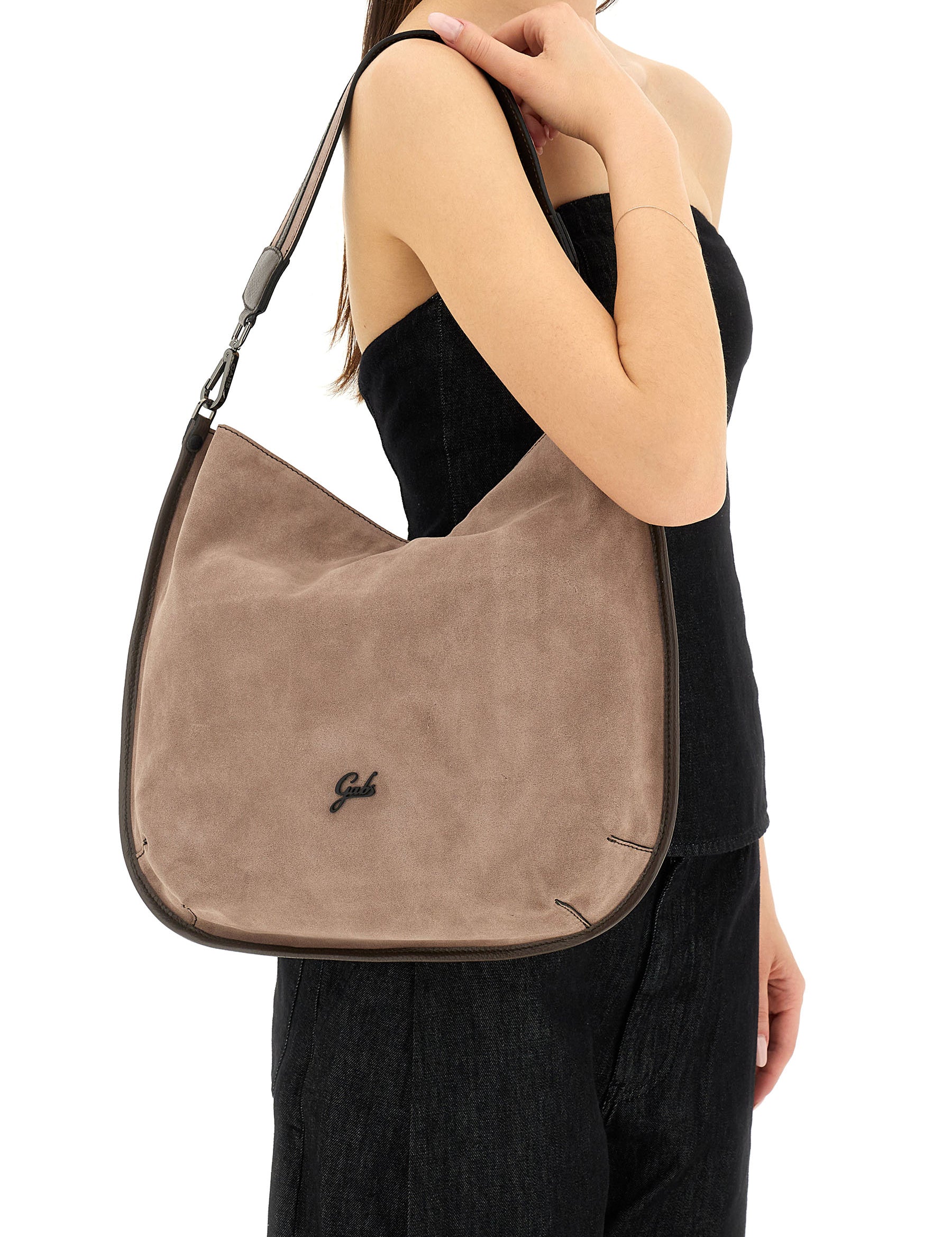 Borse a spalla Marrone Gabs